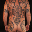 "polynesian tattoo" "tattooed by hand"