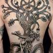 "yggdrasil tattoo" "back piece tattoo" "nordic tattoo"