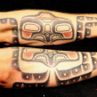 "tattooed with soot and ochre" "haida devil fish tattoo" "octopus tattoo"