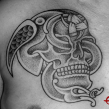 "skull tattoo"