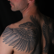 "hugin and munin tattoo" "nordic tattoo"